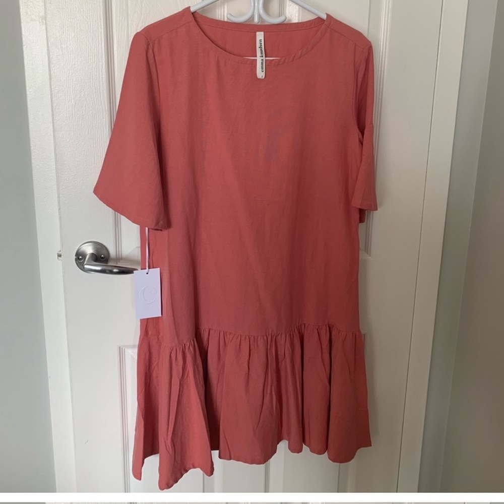 Emma Kudson Lauren dress in faded rose